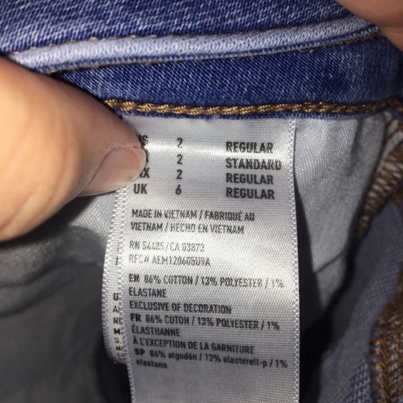 American Eagle Medium Wash Super Stretch X Jegging - Picture 7 of 9